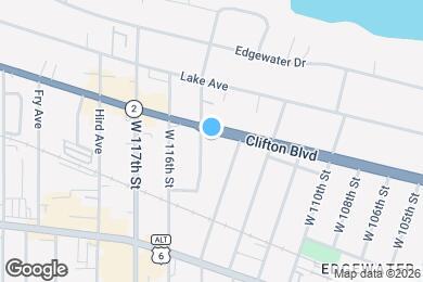 Map image of the property - 11427 Clifton Blvd