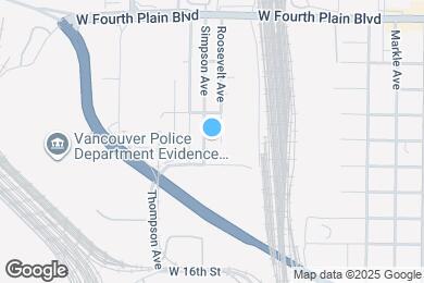 Map image of the property - 2019 Simpson Ave
