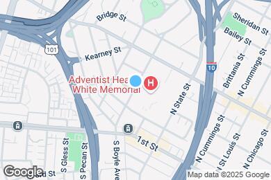 Map image of the property - 1811 E Cesar E Chavez Ave
