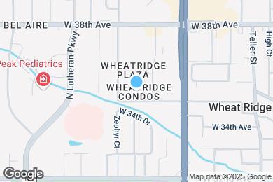 Map image of the property - 7801 W 35th Ave