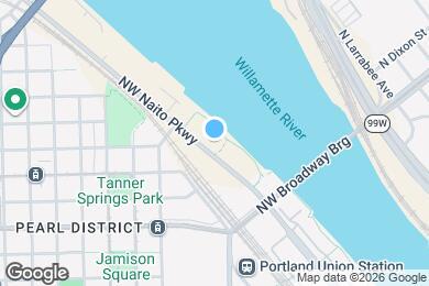 Map image of the property - 1260 NW Naito Pky