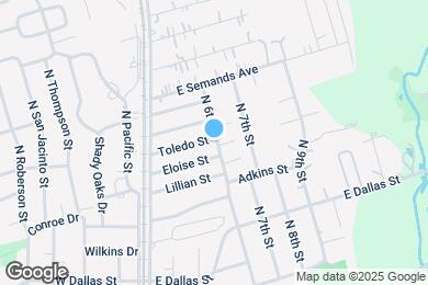Map image of the property - 132 Toledo St