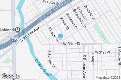 Map image of the property - 3092 S Lyman St