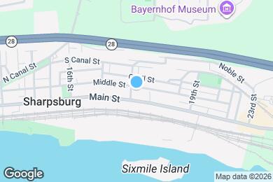Map image of the property - 1805 Middle St