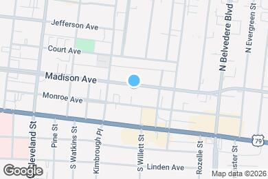 Map image of the property - The Bank Flats Apartments