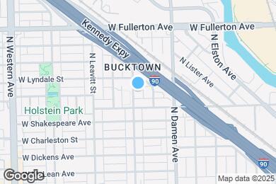 Map image of the property - 2223 N Hoyne Ave