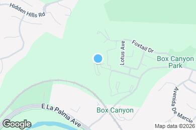 Map image of the property - 5265 Box Canyon Ct