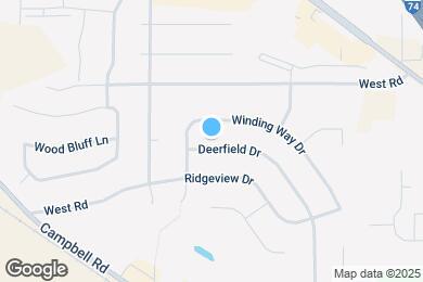 Map image of the property - 678 Deerfield Dr