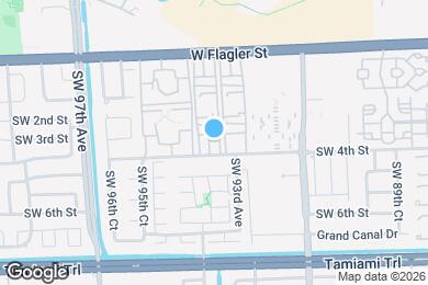 Map image of the property - 9321 SW 4th St