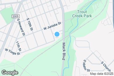 Map image of the property - Trout Run Apartments