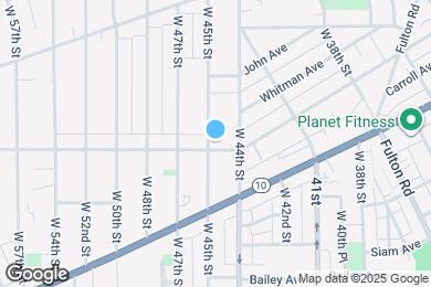 Map image of the property - 4424 Bridge Ave