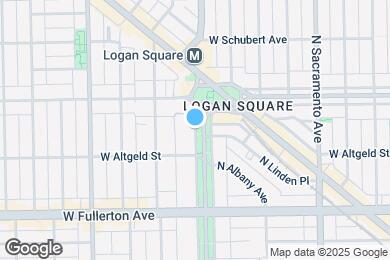 Map image of the property - 2522 N Kedzie Blvd