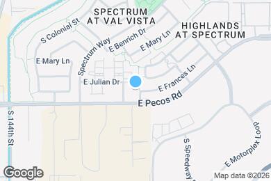 Map image of the property - 3161 S Southwind Dr