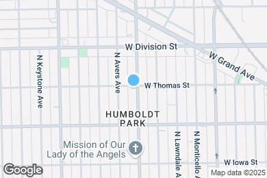 Map image of the property - 3801 W Thomas St