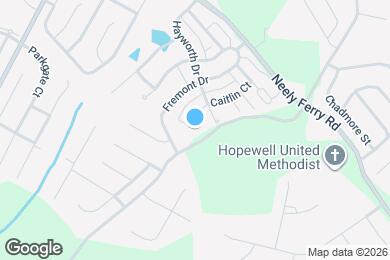 Map image of the property - 25 Cachet Ct