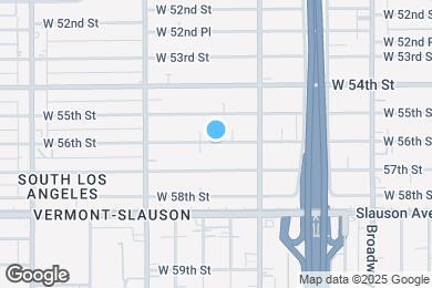 Map image of the property - 602 W 56th St