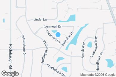 Map image of the property - 6629 Crestwell Ln