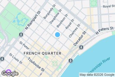 Map image of the property - 1013 Royal St