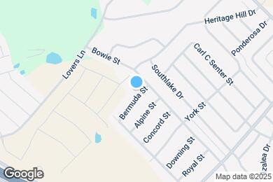 Map image of the property - 919 Bermuda St