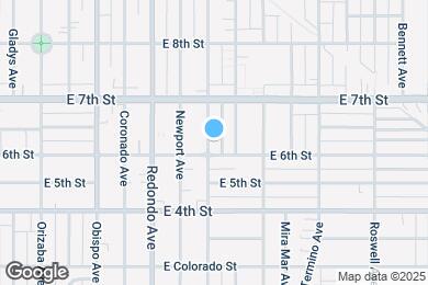 Map image of the property - 618 Loma Ave