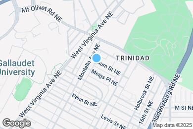 Map image of the property - 1213 Raum St NE