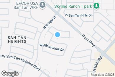Map image of the property - 2369 W Silver Creek Ln