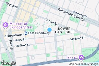 Map image of the property - 243 E Broadway