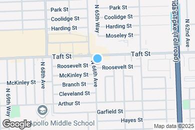 Map image of the property - 6599 Roosevelt St