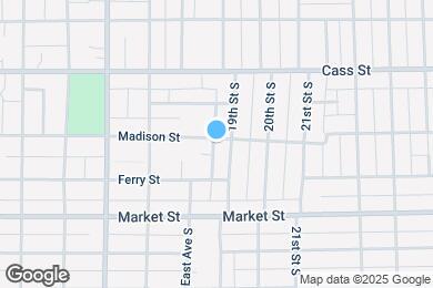 Map image of the property - 1816 Madison St