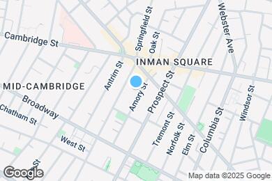 Map image of the property - 119 Amory St