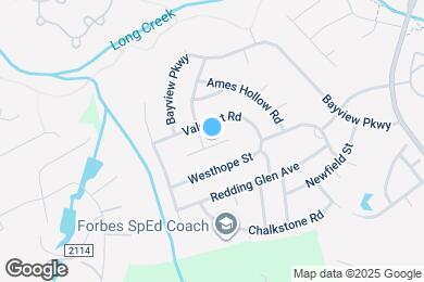 Map image of the property - 8126 Rosberg Ln
