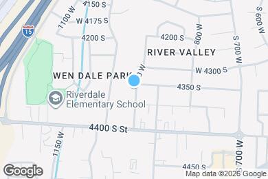 Map image of the property - 4359 S 950 W St