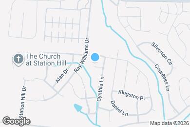 Map image of the property - 3106 Cathey Ct