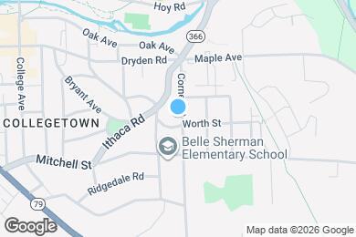 Map image of the property - 204 Cornell St