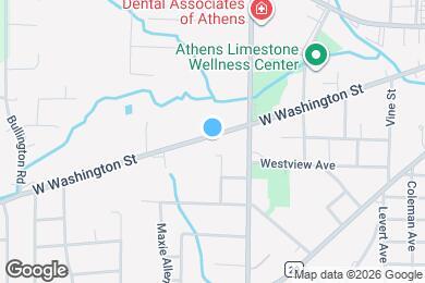 Map image of the property - 1009 W Washington St