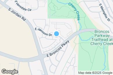Map image of the property - 15700 E Jamison Dr