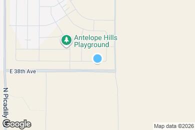 Map image of the property - 22352 E 38th Pl