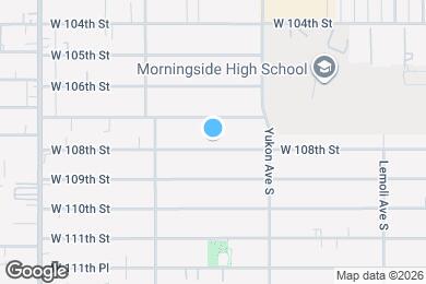 Map image of the property - 3667 W 108th St