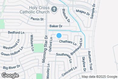 Map image of the property - 5820 Chatham Ln