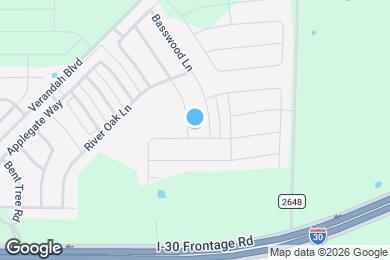 Map image of the property - 904 Silver Maple Ln