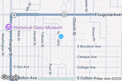 Map image of the property - 1116 Oxford Dr