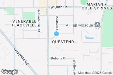 Map image of the property - 2905 Halifax Dr