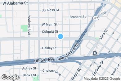 Map image of the property - 701 Richmond Ave.