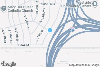 Map image of the property - 3605 S 112th St
