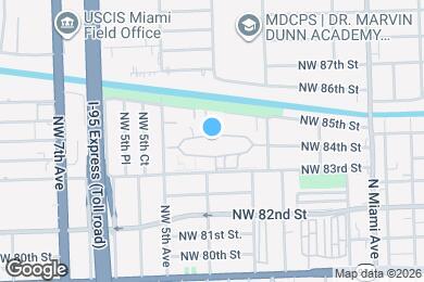 Map image of the property - 300 NW 84th Terrace