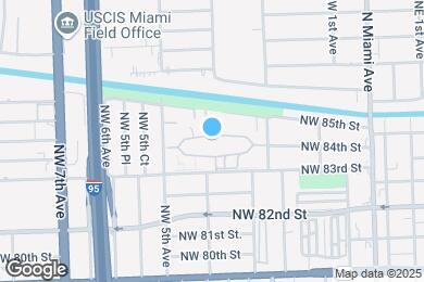 Map image of the property - 8310 NW 2nd Ave