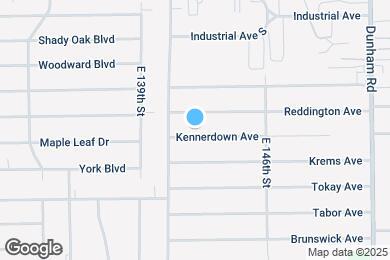 Map image of the property - 14205 Kennerdown Ave