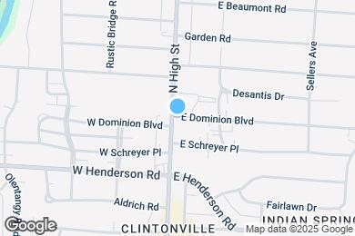 Map image of the property - 7 E Dominion Blvd