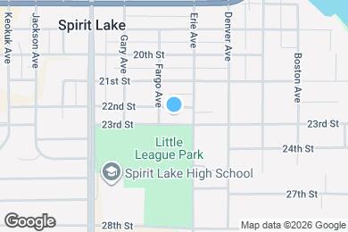 Map image of the property - 509 22nd St