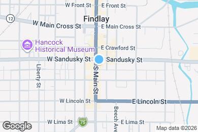 Map image of the property - 513 1/2 S Main St